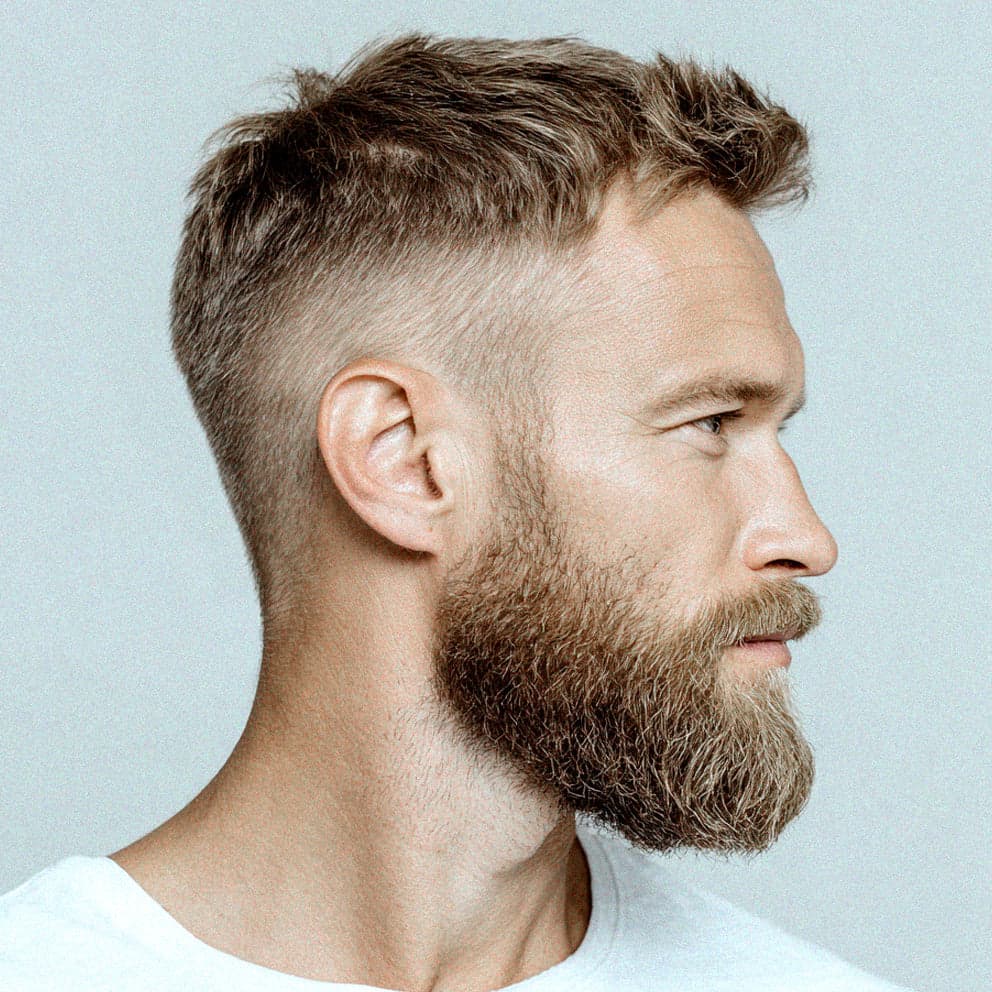 Coupe et barbe travaillées chez Mabden